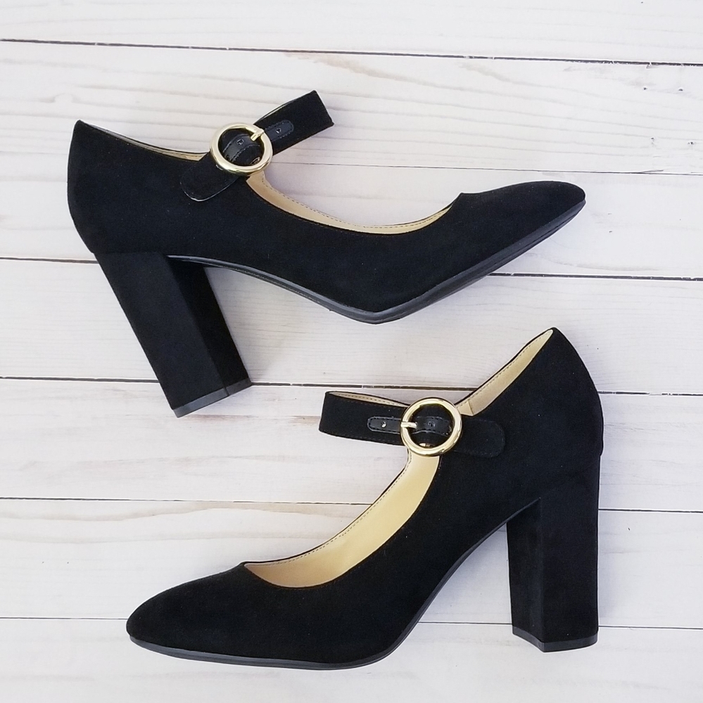 Liz Claiborne Stacked Heels